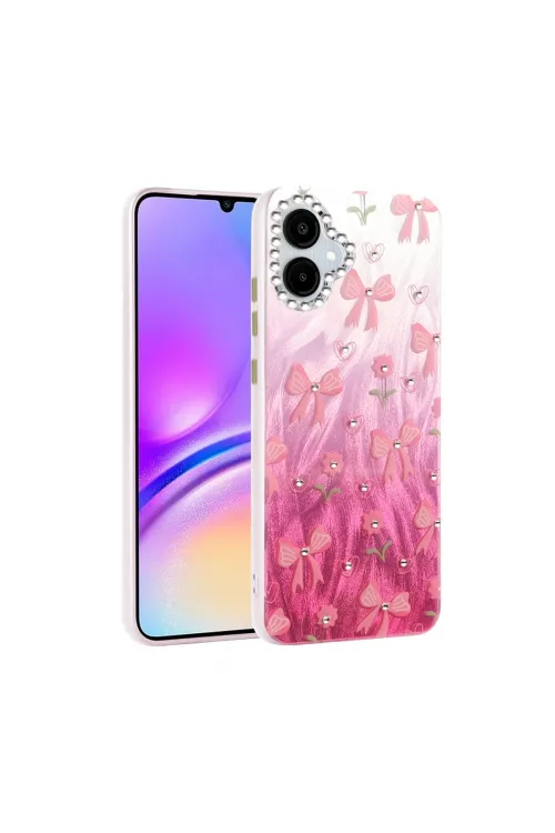 Samsung Galaxy A06 Kılıf Blade Aynalı Desenli Kapak - Desen 3