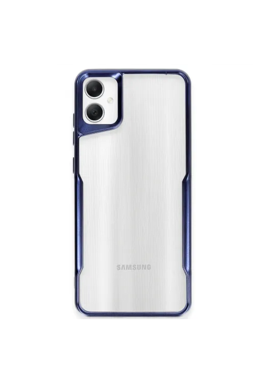 Samsung Galaxy A06 Kılıf Boyi Silikon Kapak - Lacivert