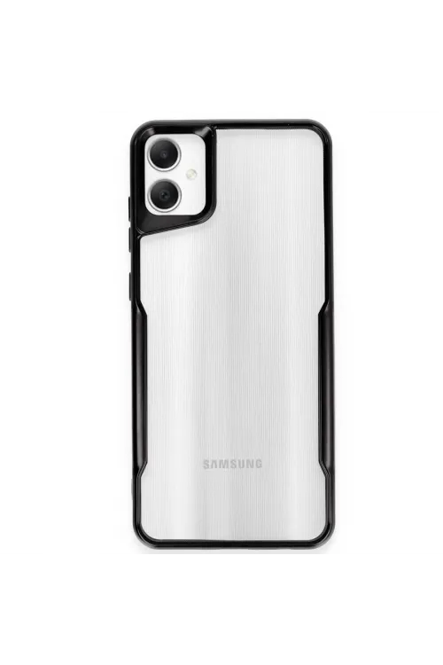 Samsung Galaxy A06 Kılıf Boyi Silikon Kapak - Siyah