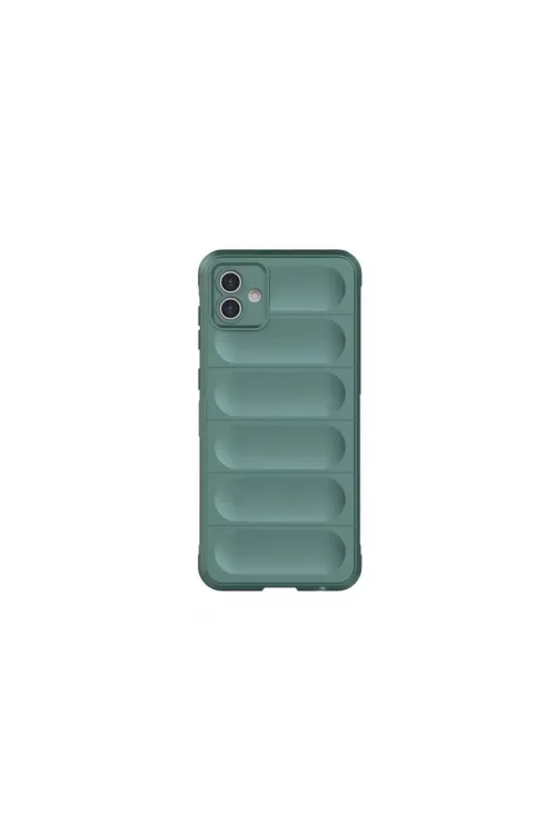 Samsung Galaxy A06 Kılıf Optimum Silikon - Koyu Yeşil
