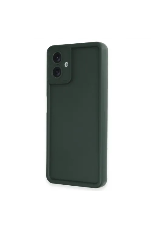 Samsung Galaxy A06 Kılıf Viera Silikon - Koyu Yeşil