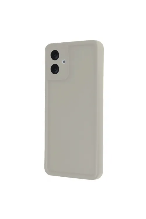 Samsung Galaxy A06 Kılıf Viera Silikon - Krem