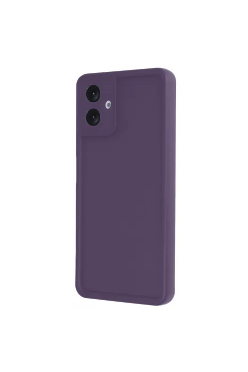 Samsung Galaxy A06 Kılıf Viera Silikon - Mürdüm