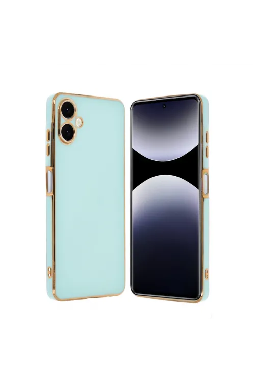 Samsung Galaxy A06 Kılıf Volet Silikon - Açık Yeşil