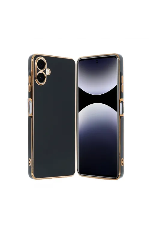 Samsung Galaxy A06 Kılıf Volet Silikon - Siyah