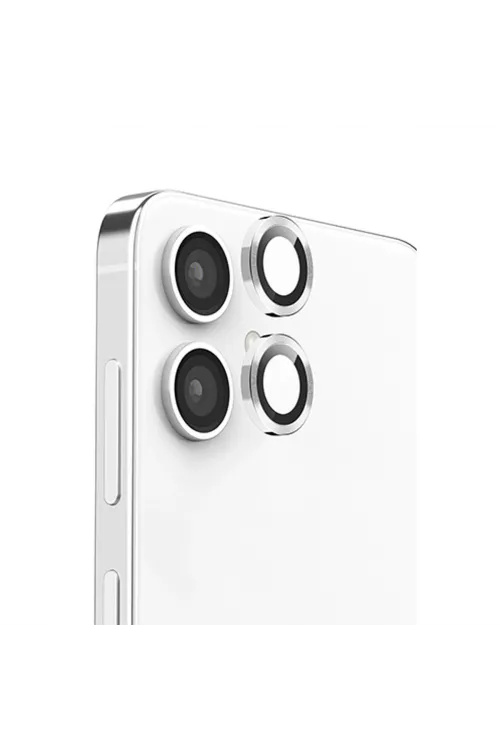 Samsung Galaxy A06 Raze Metal Kamera Lens - Gümüş