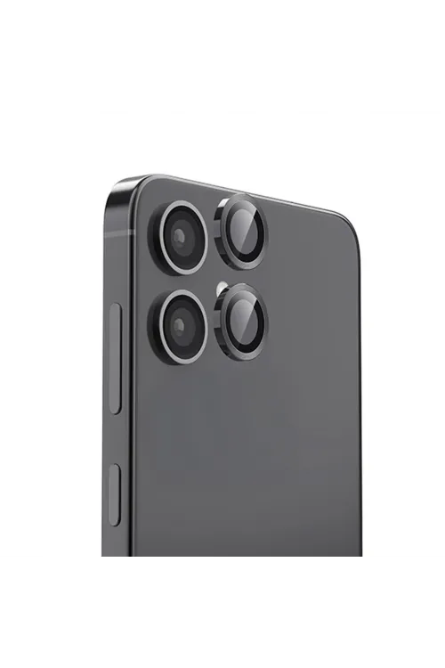 Samsung Galaxy A06 Raze Metal Kamera Lens - Siyah