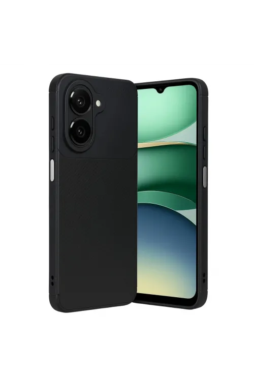 Samsung Galaxy A07 4g Auto Focus Karbon Kapak - Siyah