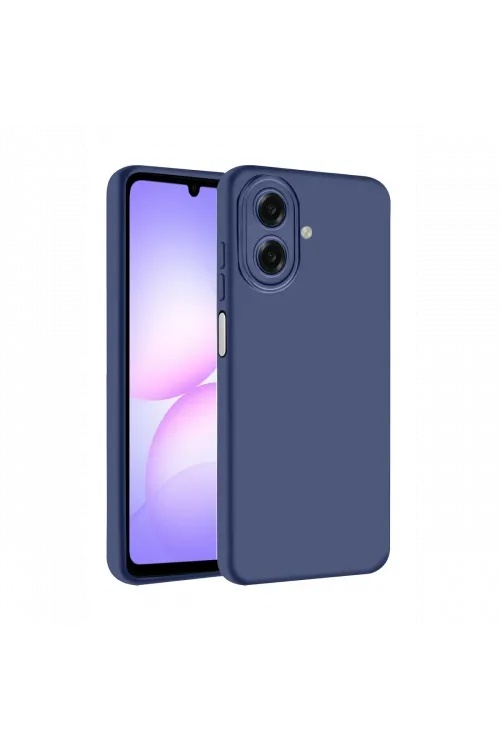 Samsung Galaxy A07 4G First Silikon - Lacivert
