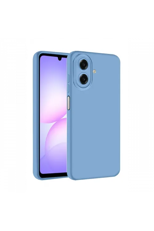 Samsung Galaxy A07 4G First Silikon - Mavi