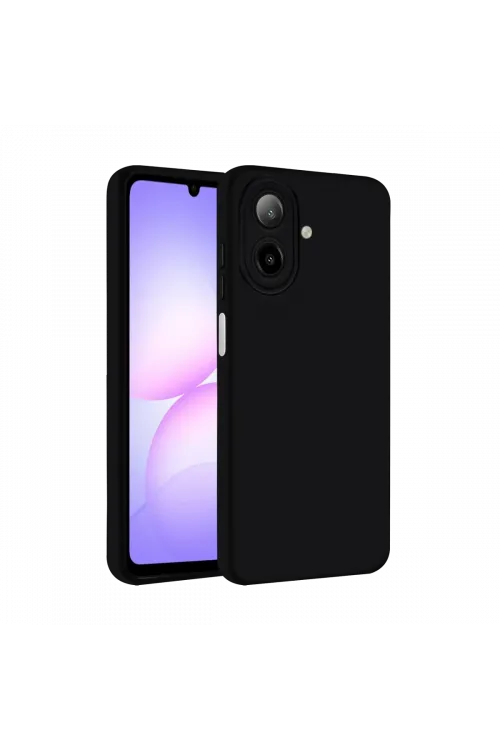 Samsung Galaxy A07 4G First Silikon - Siyah