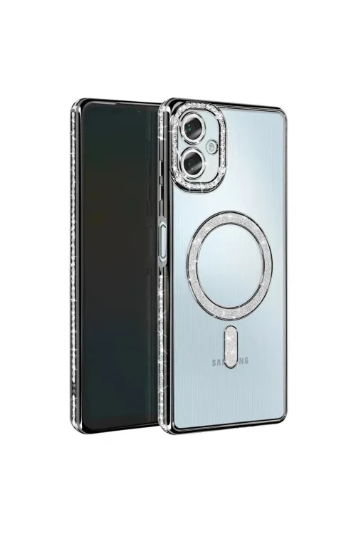 Samsung Galaxy A07 4g Joke Simli Magneticsafe Kılıf - Siyah