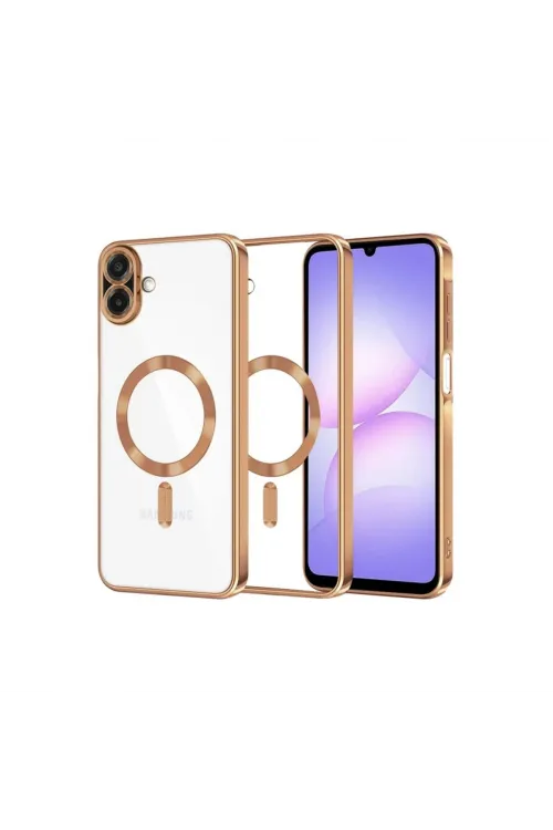 Samsung Galaxy A07 4g Kross Magneticsafe Kapak - Çöl Titanyum