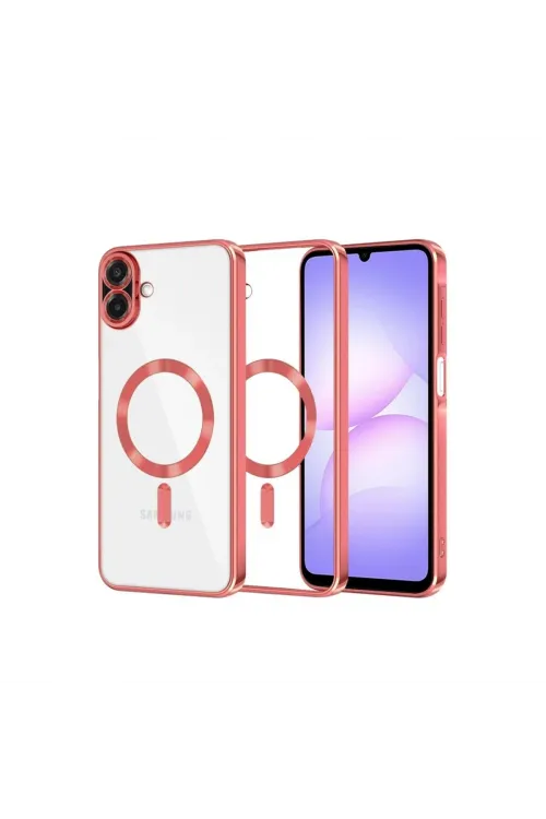 Samsung Galaxy A07 4g Kross Magneticsafe Kapak - Kırmızı