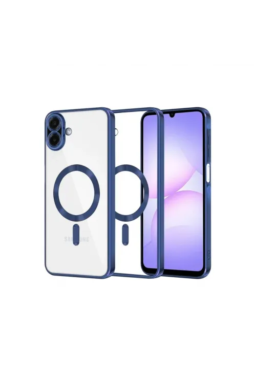 Samsung Galaxy A07 4g Kross Magneticsafe Kapak - Lacivert