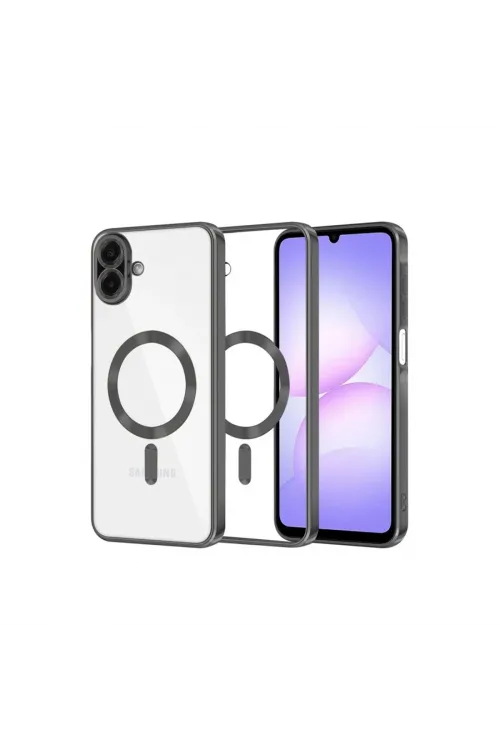 Samsung Galaxy A07 4g Kross Magneticsafe Kapak - Siyah
