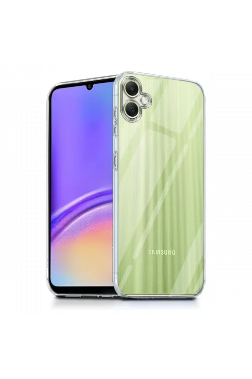 Samsung Galaxy A07 4G Lüx Şeffaf Silikon - Şeffaf