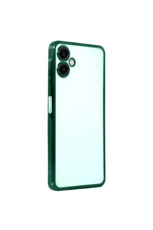 Samsung Galaxy A07 4g Razer Lensli Silikon - Yeşil