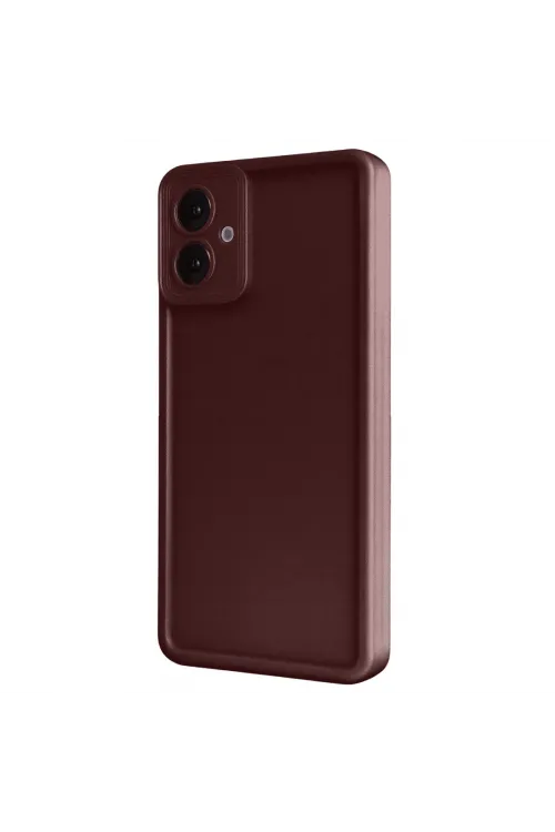 Samsung Galaxy A07 4g Viera Silikon - Bordo