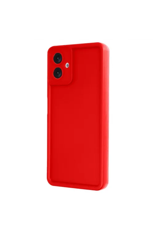 Samsung Galaxy A07 4g Viera Silikon - Kırmızı