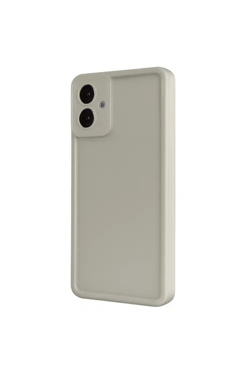 Samsung Galaxy A07 4g Viera Silikon - Krem