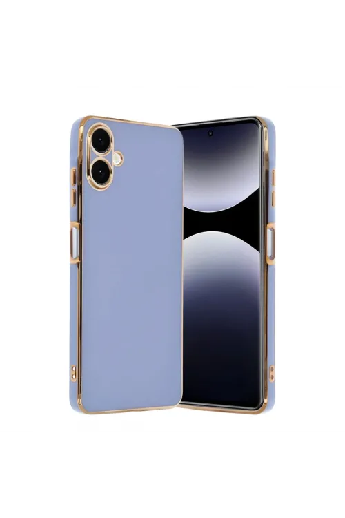 Samsung Galaxy A07 4g Volet Silikon - Mavi