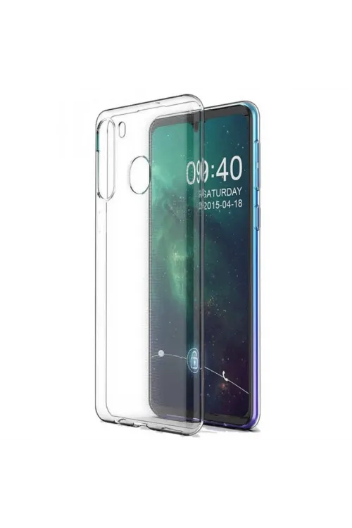 Samsung Galaxy A11 Kılıf Lüx Şeffaf Silikon