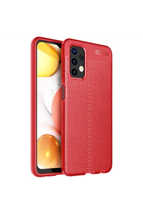 Samsung Galaxy A13 4g Kılıf Auto Focus Kapak - Kırmızı