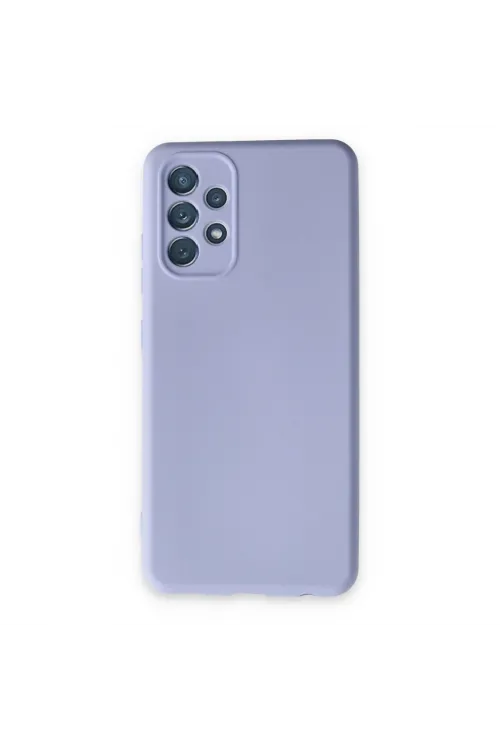 Samsung Galaxy A13 4g Kılıf Nano İçi Kadife Silikon - Lila