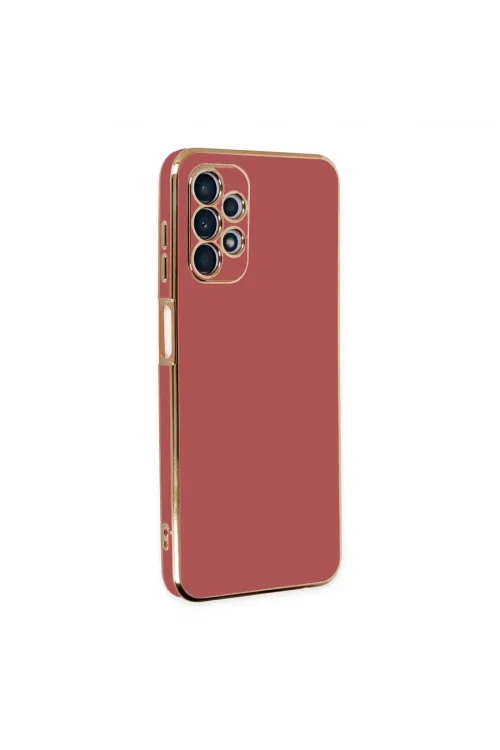 Samsung Galaxy A13 4g Kılıf Volet Silikon - Kırmızı