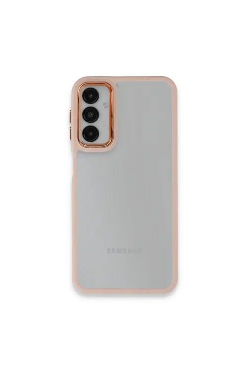 Samsung Galaxy A14 4g Kılıf Dora Kapak - Pudra