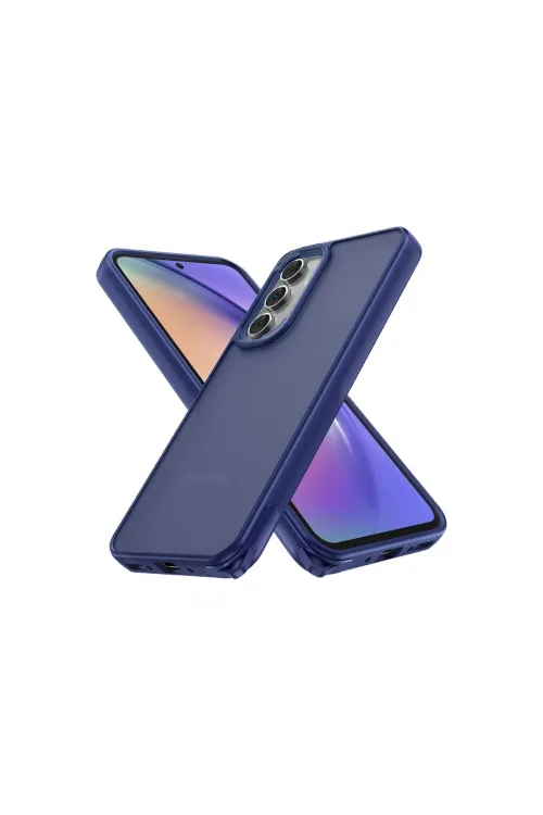 Samsung Galaxy A14 4g Kılıf Elegant Kapak - Lacivert