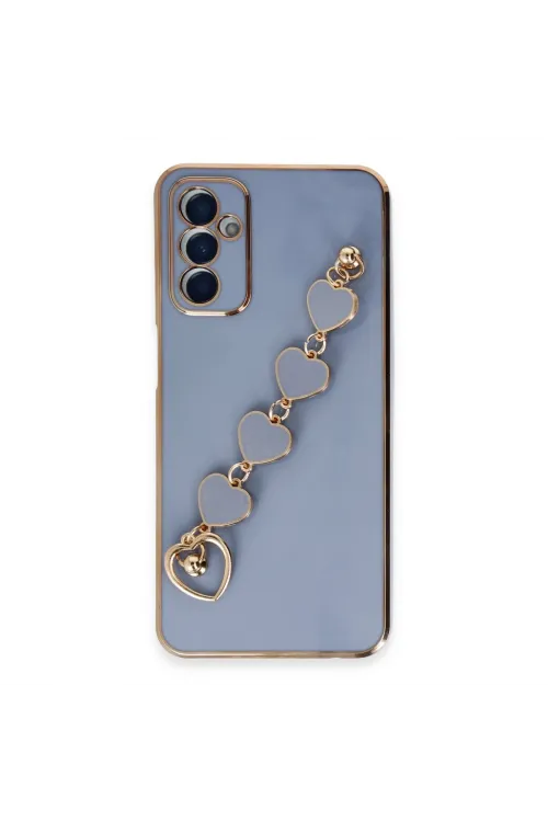 Samsung Galaxy A14 4g Kılıf Esila Silikon - Gri