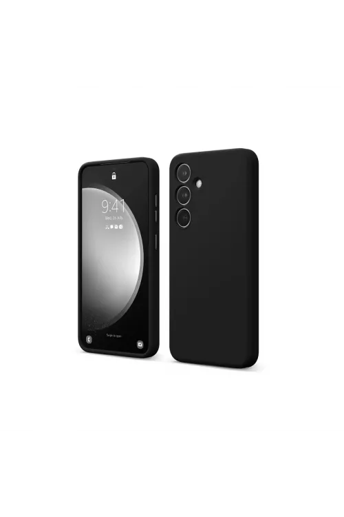 Samsung Galaxy A14 4g Kılıf First Silikon - Siyah