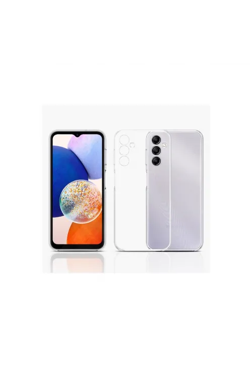 Samsung Galaxy A14 4g Kılıf Lüx Şeffaf Silikon