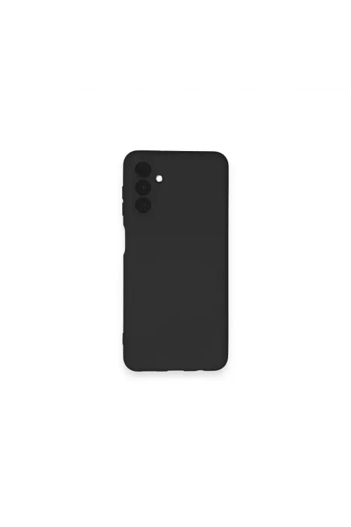 Samsung Galaxy A14 4g Kılıf Nano İçi Kadife Silikon - Siyah