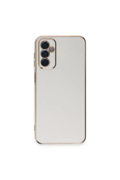 Samsung Galaxy A14 4g Kılıf Volet Silikon - Beyaz