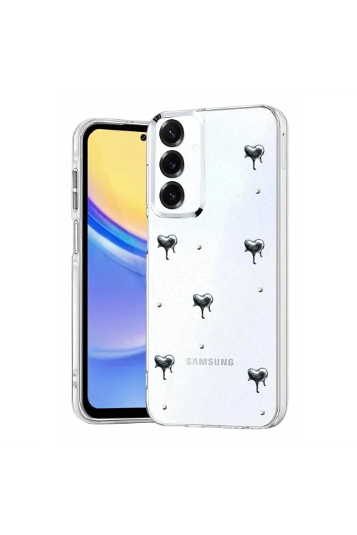 Samsung Galaxy A15 4g Fiyonk Desenli Kapak - Desen 1
