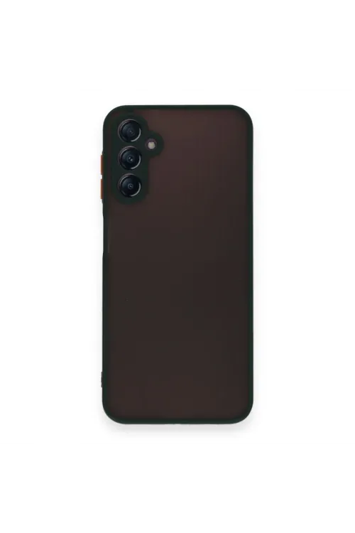 Samsung Galaxy A15 4g Kılıf Montreal Silikon Kapak - Yeşil
