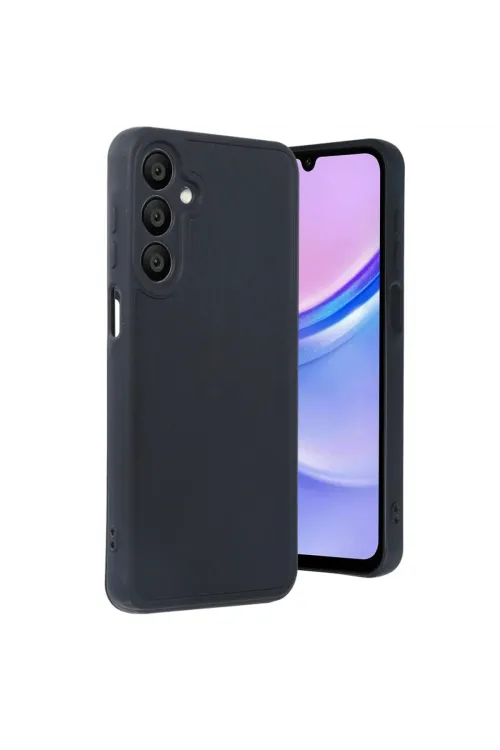 Samsung Galaxy A16 5g Kılıf Aras Deri Kapak - Siyah