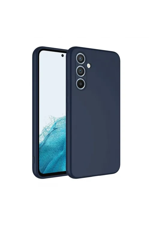 Samsung Galaxy A16 5g Kılıf First Silikon - Lacivert