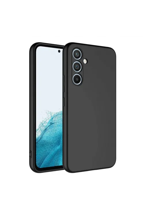 Samsung Galaxy A16 5g Kılıf First Silikon - Siyah