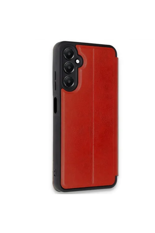 Samsung Galaxy A16 5g Kılıf Flip Cover - Kırmızı