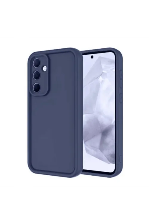 Samsung Galaxy A16 5g Kılıf Viera Silikon - Lacivert