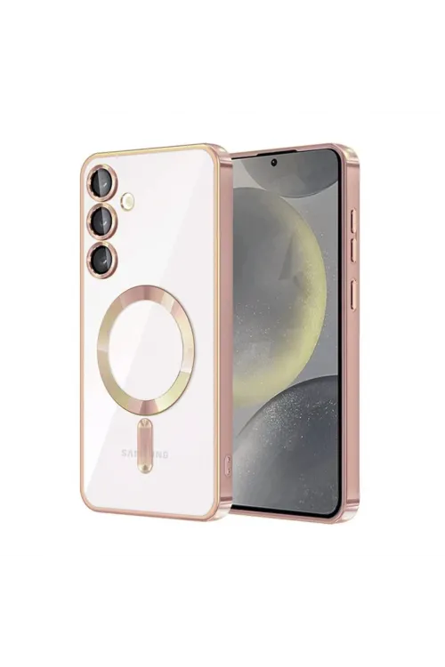 Samsung Galaxy A17 5g Kross Magneticsafe Kapak - Rose