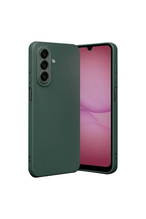 Samsung Galaxy A17 5g Thermax Silikon Kılıf - Koyu Yeşil