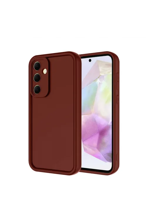 Samsung Galaxy A17 5g Viera Silikon - Bordo