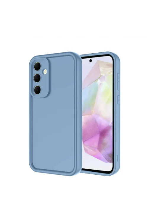 Samsung Galaxy A17 5g Viera Silikon - Mavi