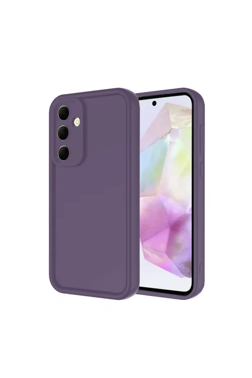 Samsung Galaxy A17 5g Viera Silikon - Mürdüm