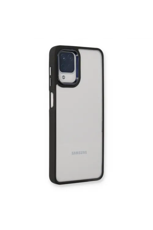 Samsung Galaxy A22 Kılıf Dora Kapak - Siyah